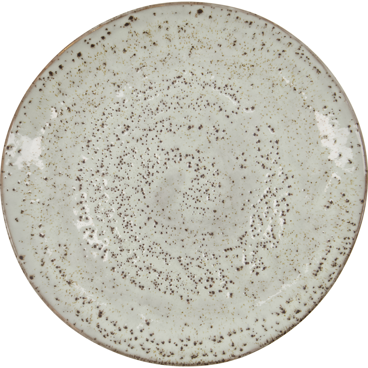 Placa de jantar, Hdrustic, cinza;