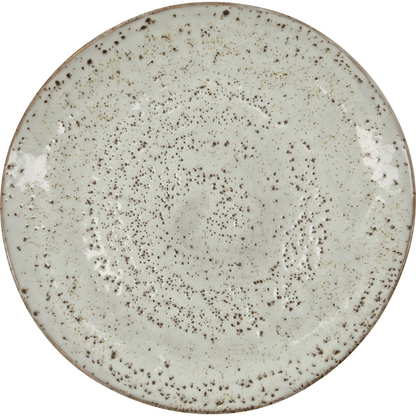 Placa de jantar, Hdrustic, cinza;