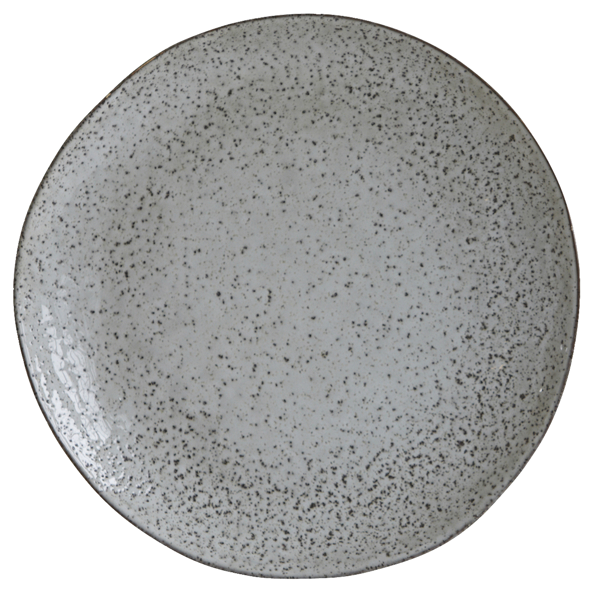 Placa de jantar, Hdrustic, cinza;