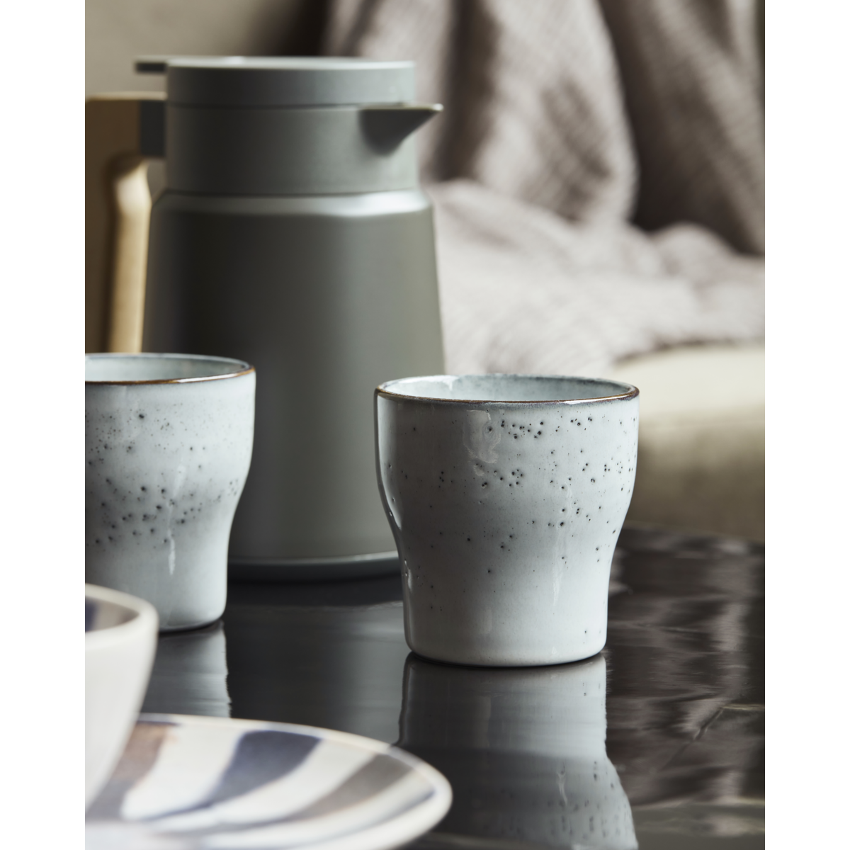 Caneca thermo, hdliss, cinza claro