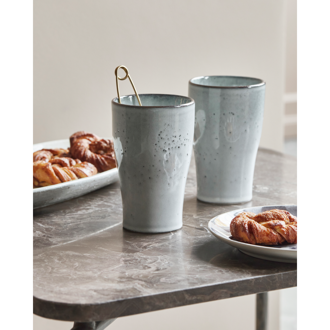 Caneca thermo, hdliss, cinza claro