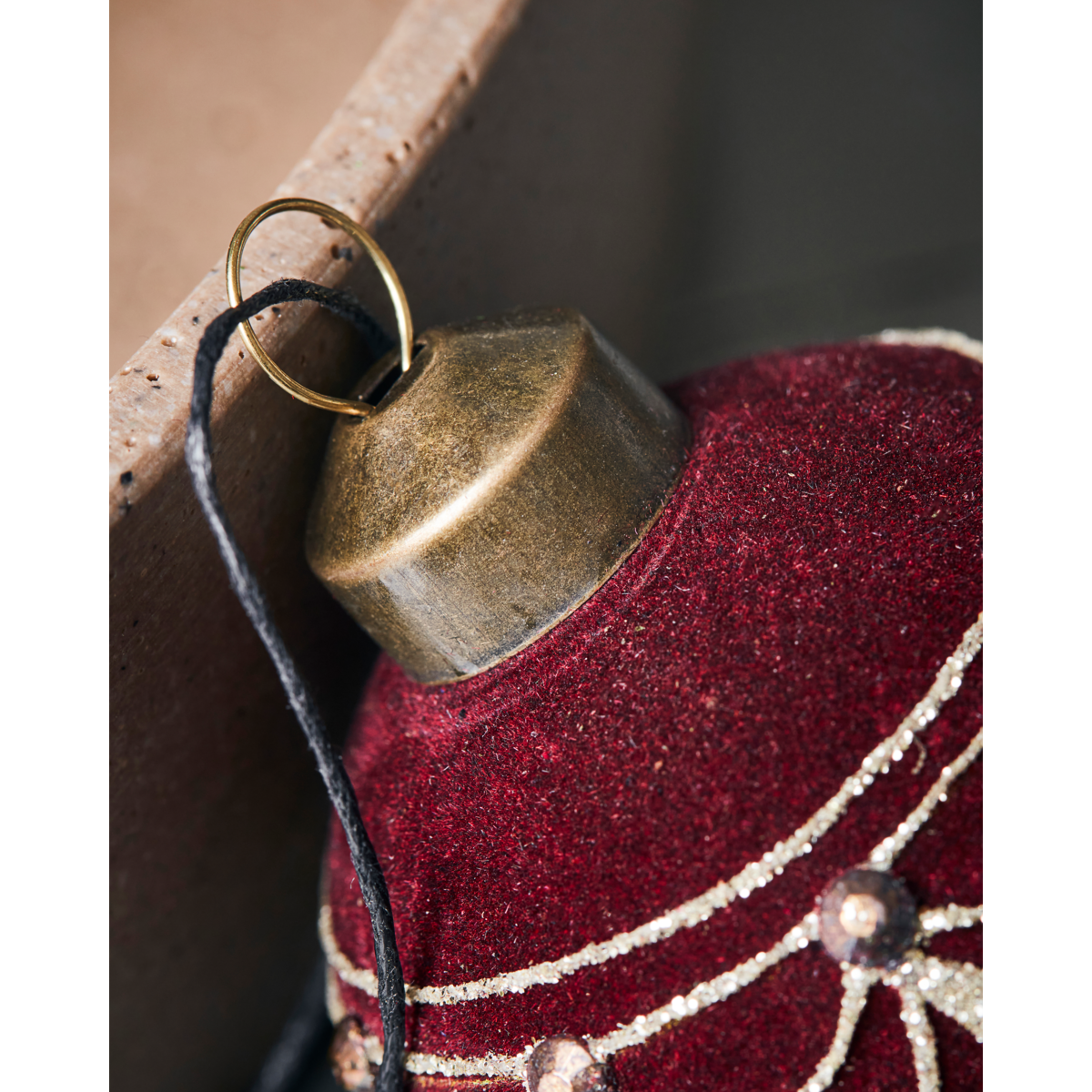Decorações de Natal, Hdvelour, vermelho;