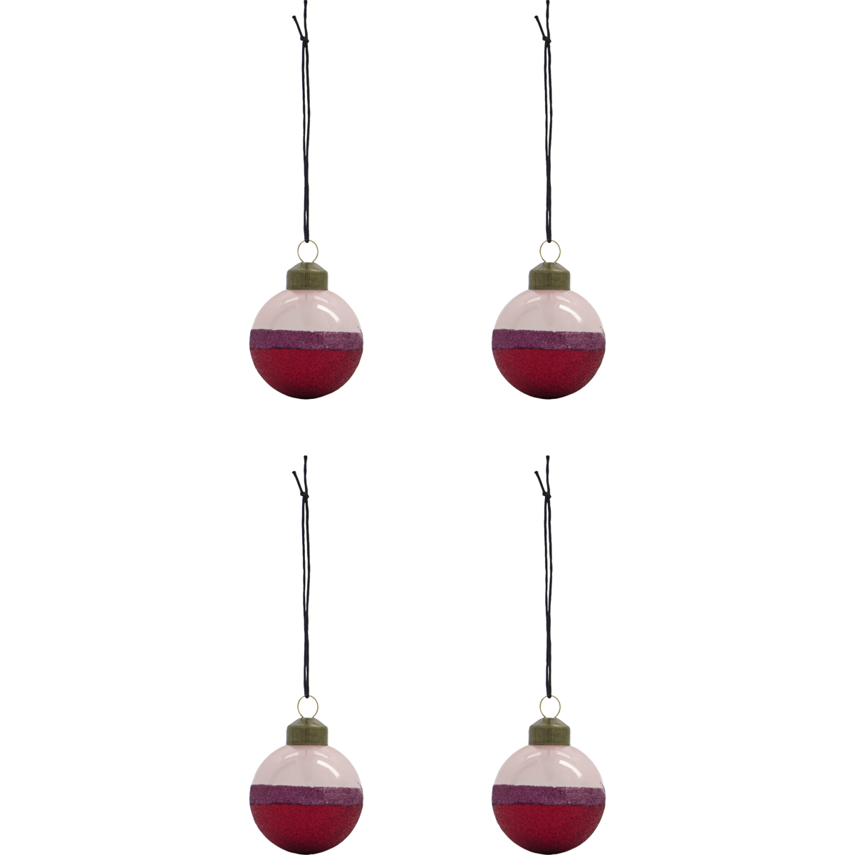 Decorações de Natal, HDStrip, rosa;