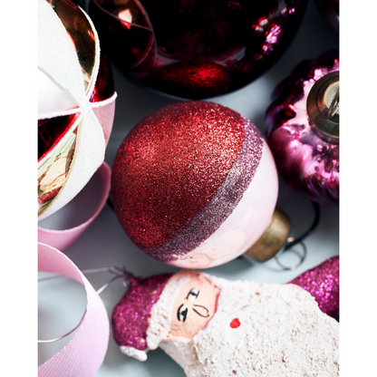 Decorações de Natal, HDStrip, rosa;