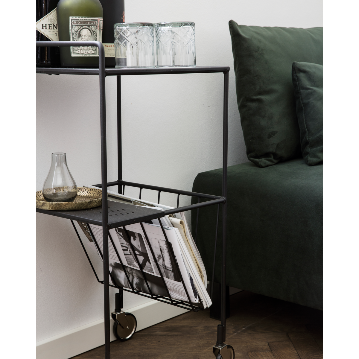 Trolley, Hduse, preto