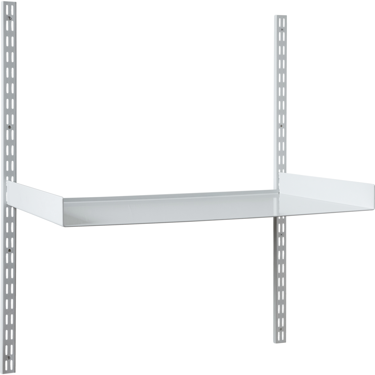 Sistema de mesa para prateleira, hdfari, cinza