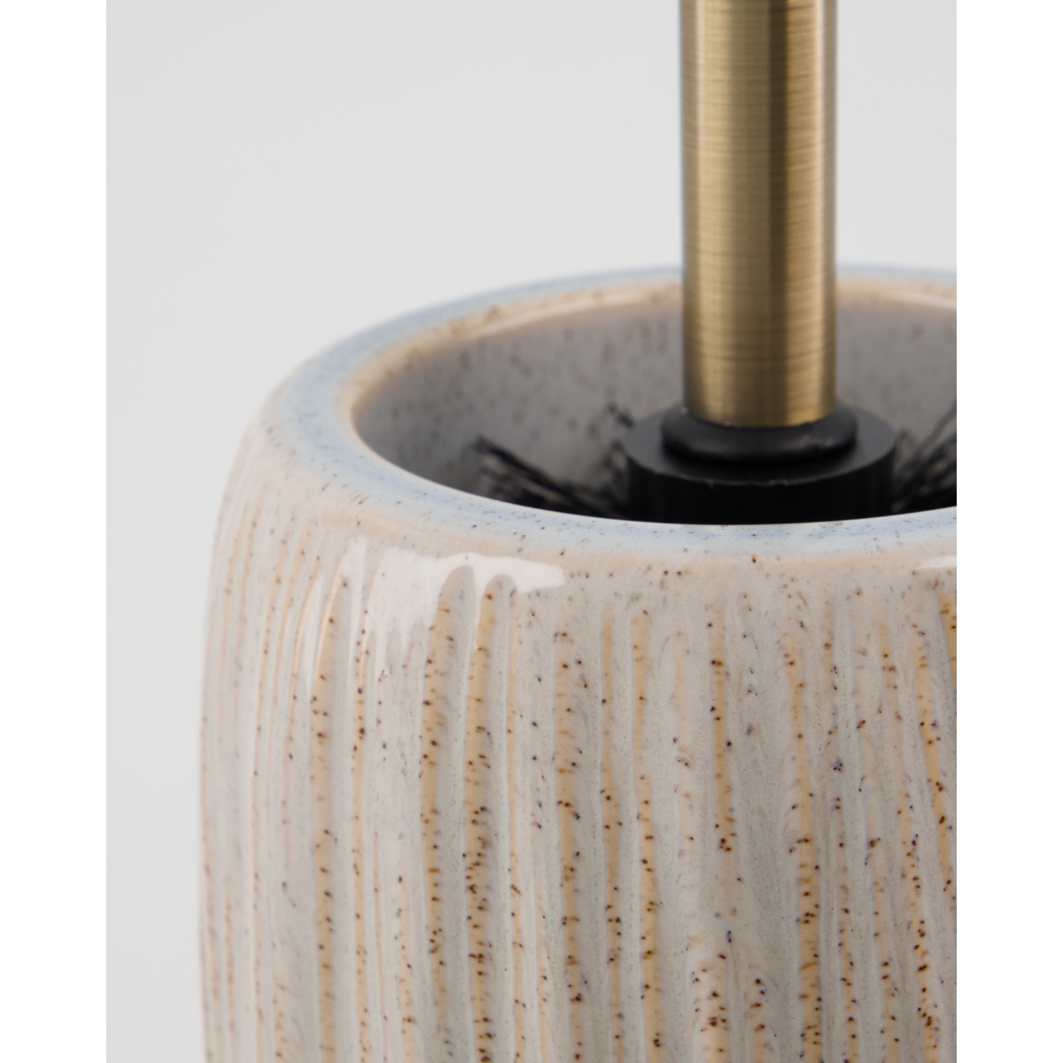 Escova de vaso sanitário, hddeco, branco cru