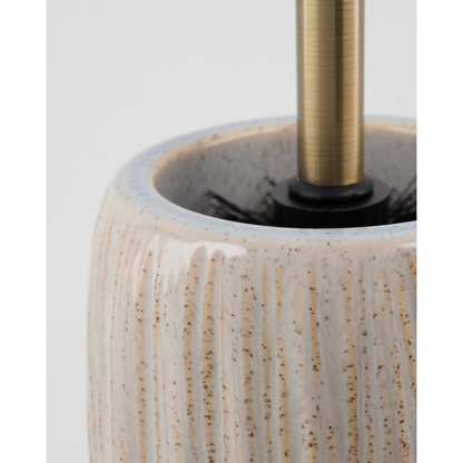 Escova de vaso sanitário, hddeco, branco cru