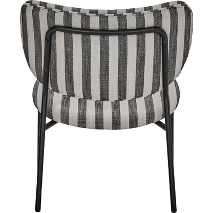Cadeira de lounge, hdlonga, preto;