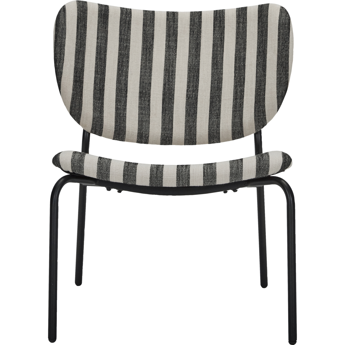 Cadeira de lounge, hdlonga, preto;