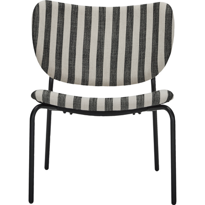 Cadeira de lounge, hdlonga, preto;
