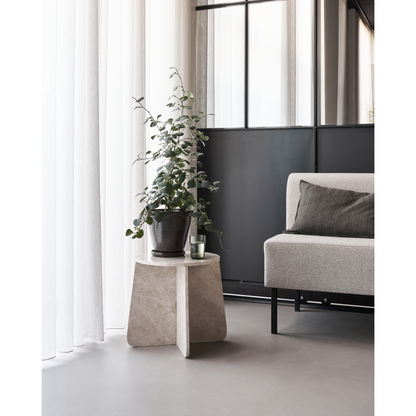 Mesa lateral, hdmarb, bege
