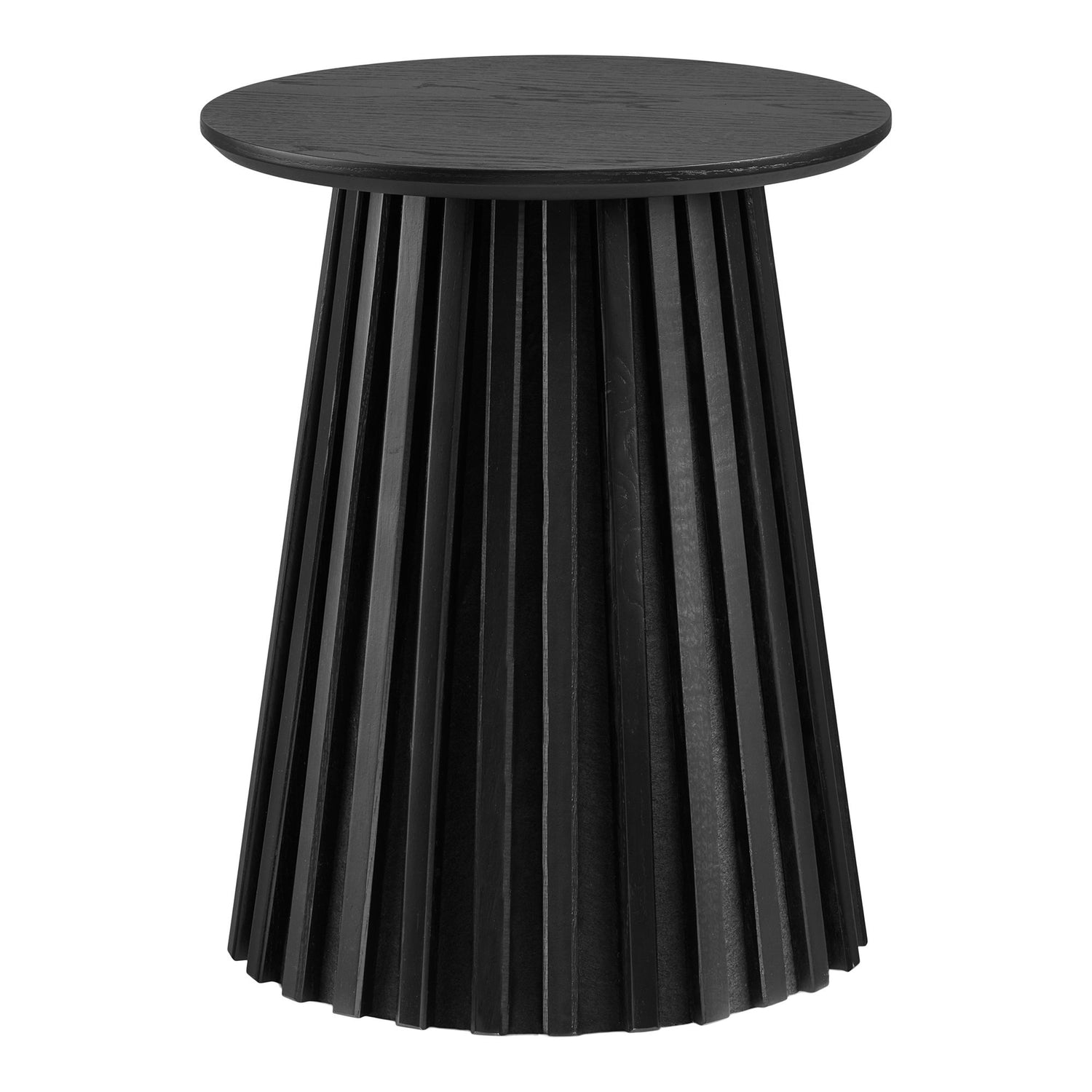 Tabela de canto de Osaka - mesa de canto, egefins, preto Ø40x50 cm