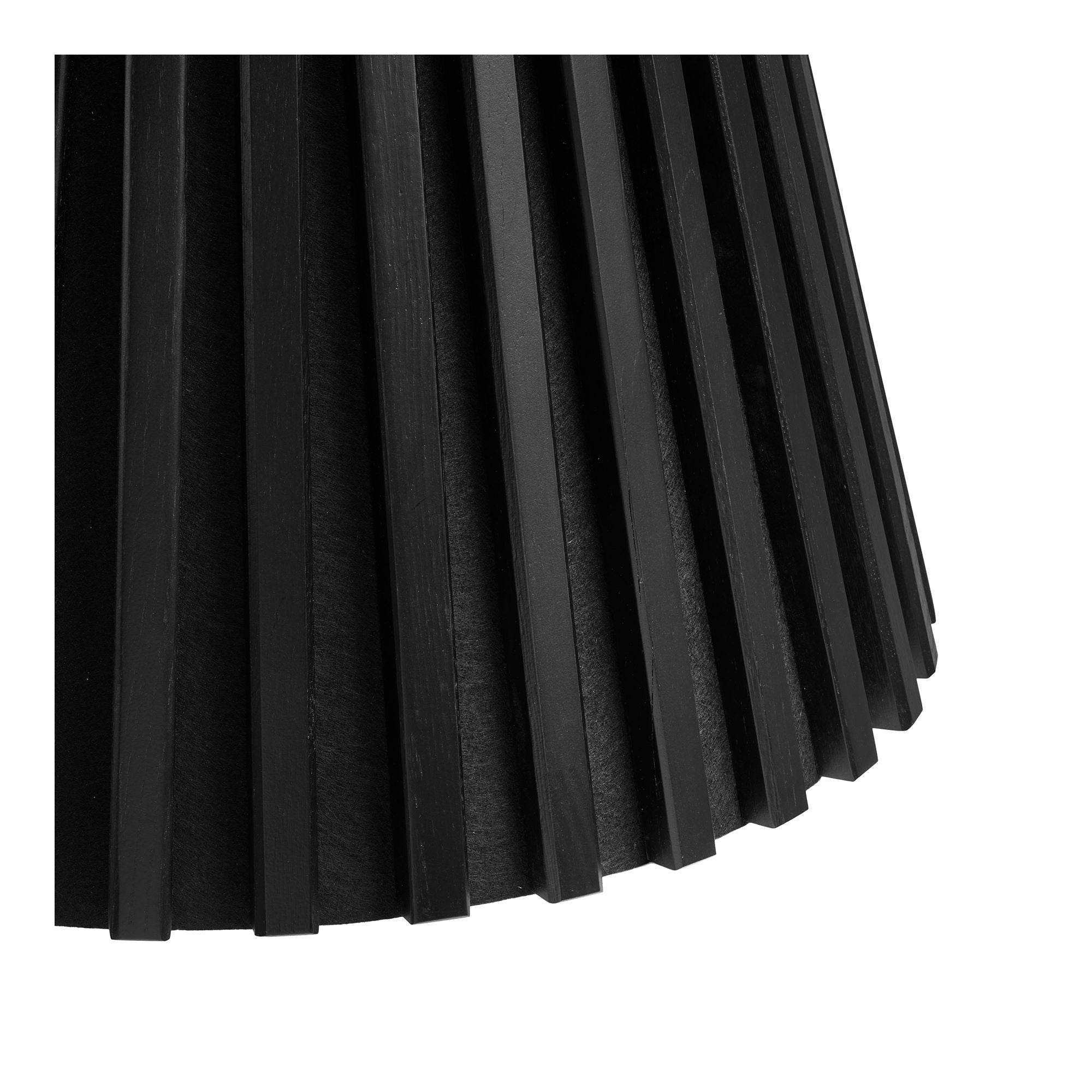Mesa de café Osaka - mesa de café, verniz de carvalho, preto Ø70x45 cm