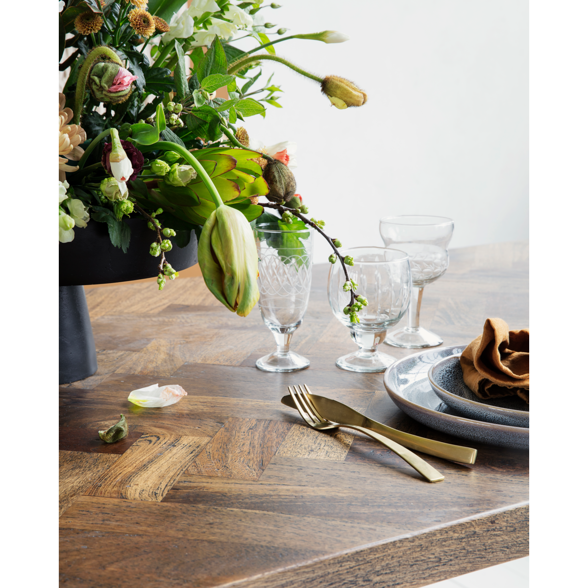 Mesa de jantar, borda HD, natureza
