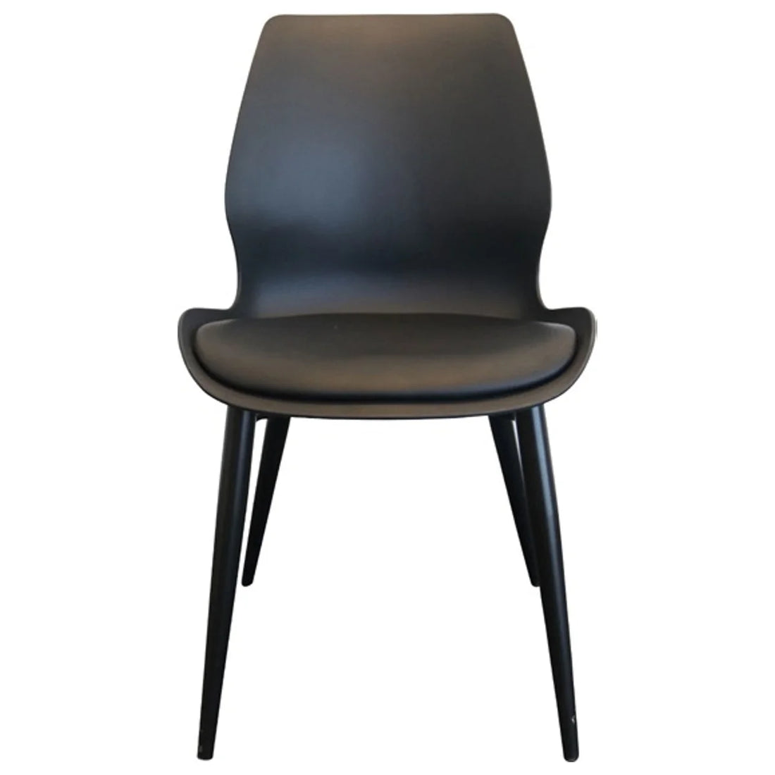 House of Sander Nemo, conjunto de 6 cadeiras para mesa de jantar em preto