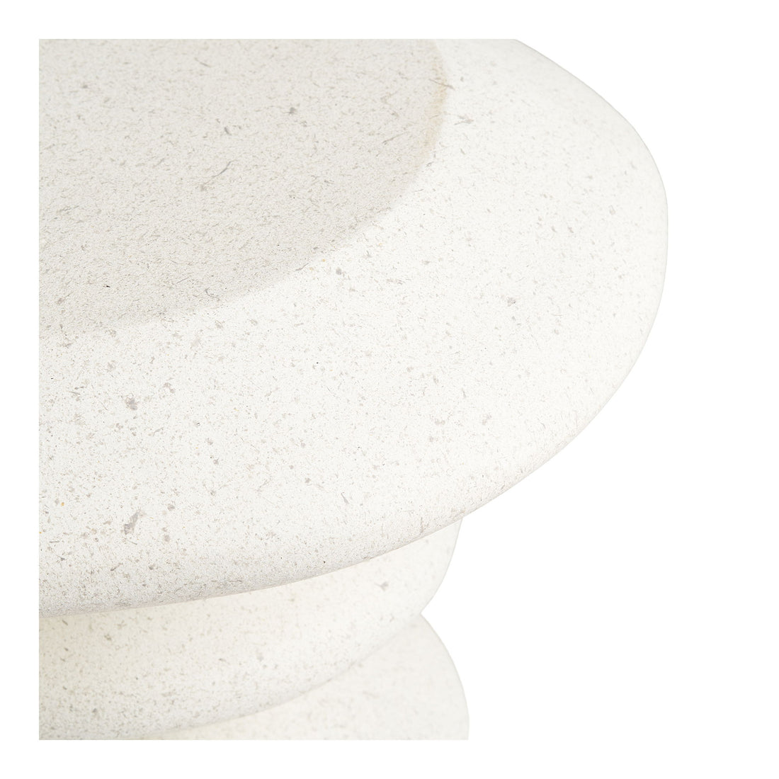 Mesa lateral de Blackburn - Tabela lateral, Fiberclay, White Ø36x45.5 cm