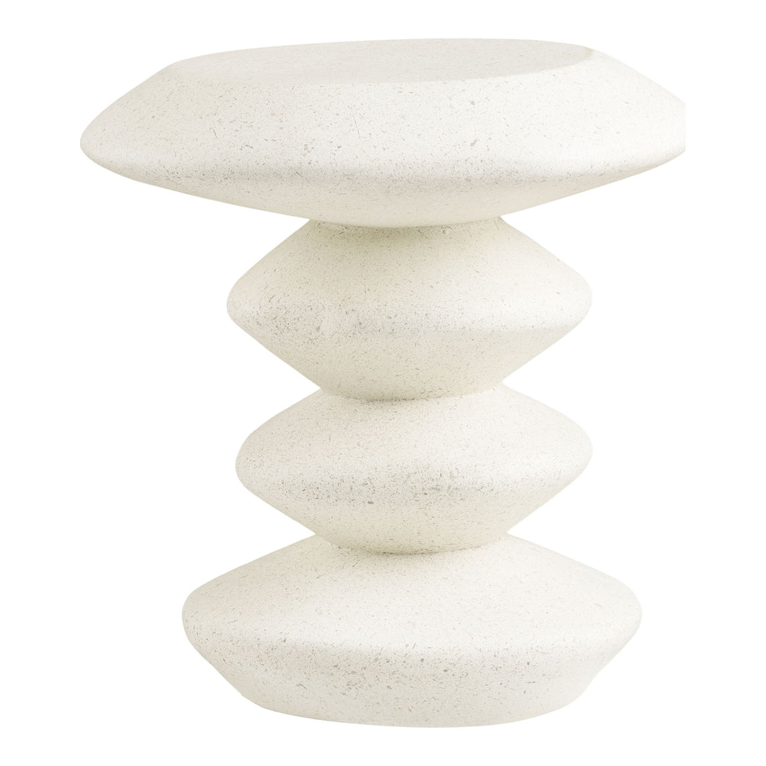 Mesa lateral de Blackburn - Tabela lateral, Fiberclay, White Ø36x45.5 cm