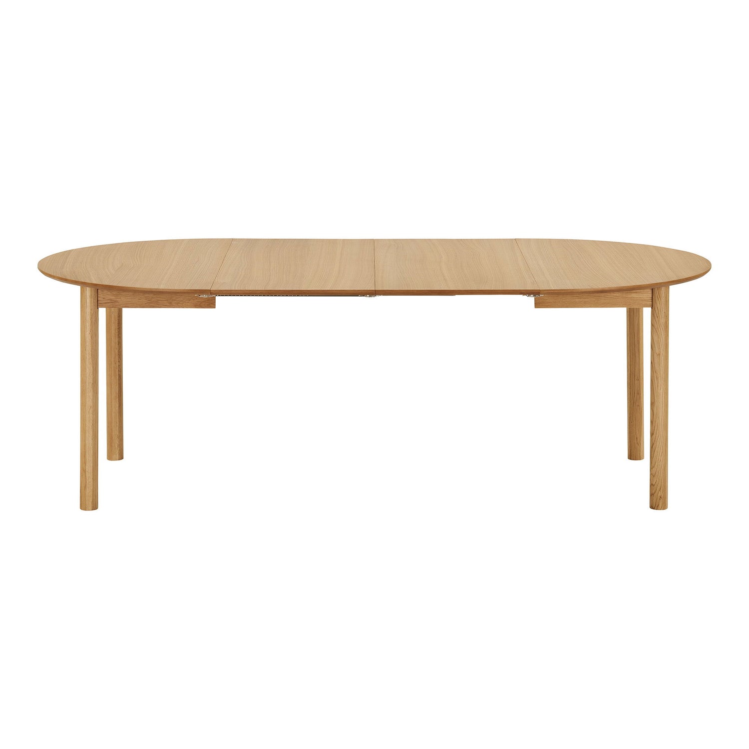 Mesa de jantar de Bundaberg - mesa de jantar, finos de carvalho, incl. Placas adicionais Ø120x120-170-220x75 cm
