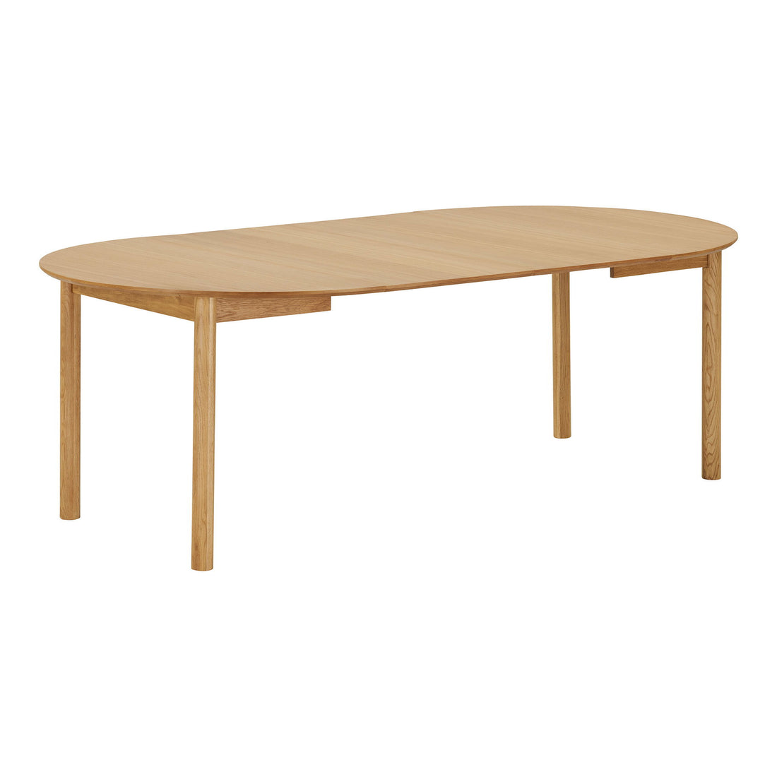 Mesa de jantar de Bundaberg - mesa de jantar, finos de carvalho, incl. Placas adicionais Ø120x120-170-220x75 cm