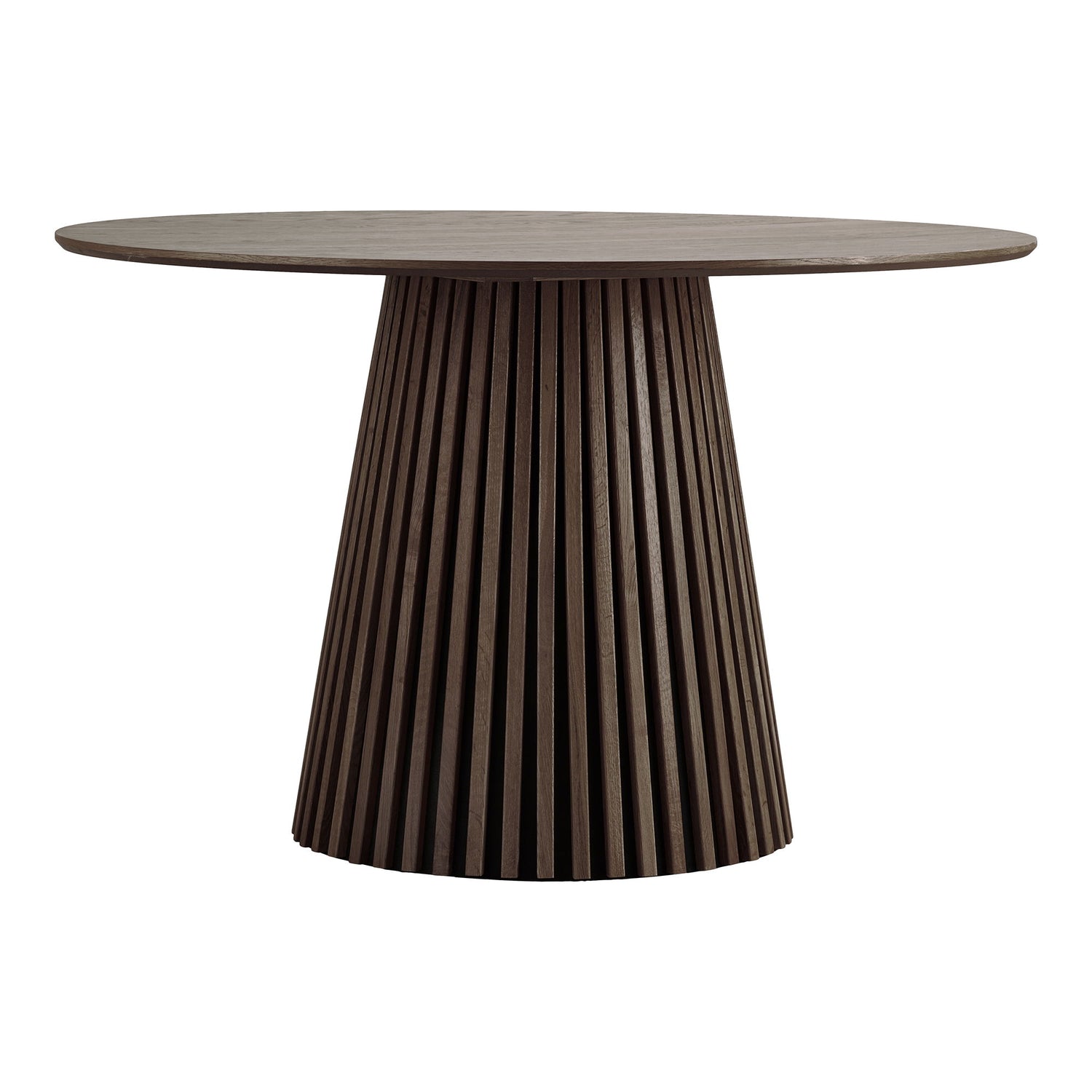 Mesa de jantar Osaka - mesa de jantar, Egefins, Ø120x75 cm defumado