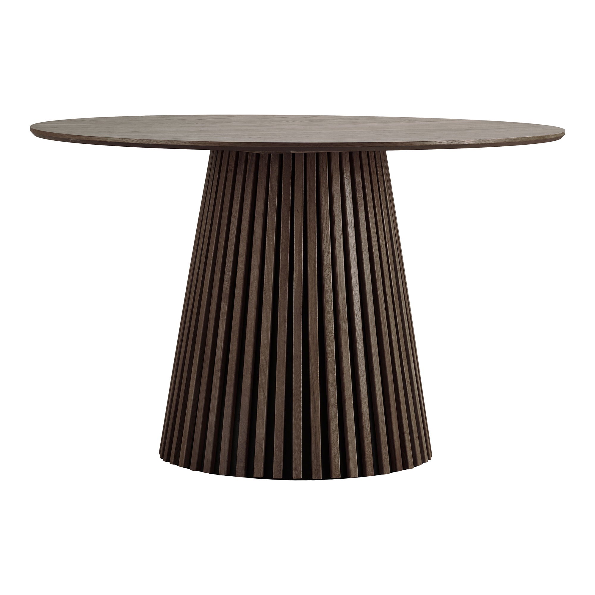 Mesa de jantar Osaka - mesa de jantar, Egefins, Ø120x75 cm defumado