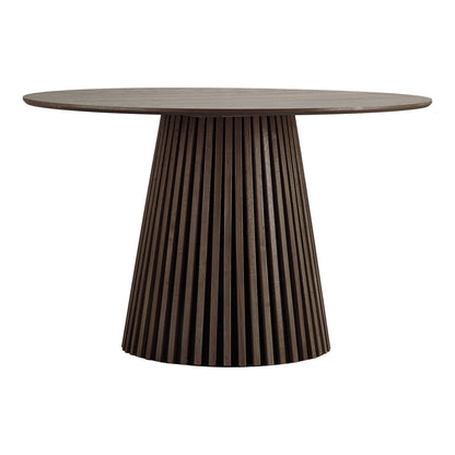 Mesa de jantar Osaka - mesa de jantar, Egefins, Ø120x75 cm defumado