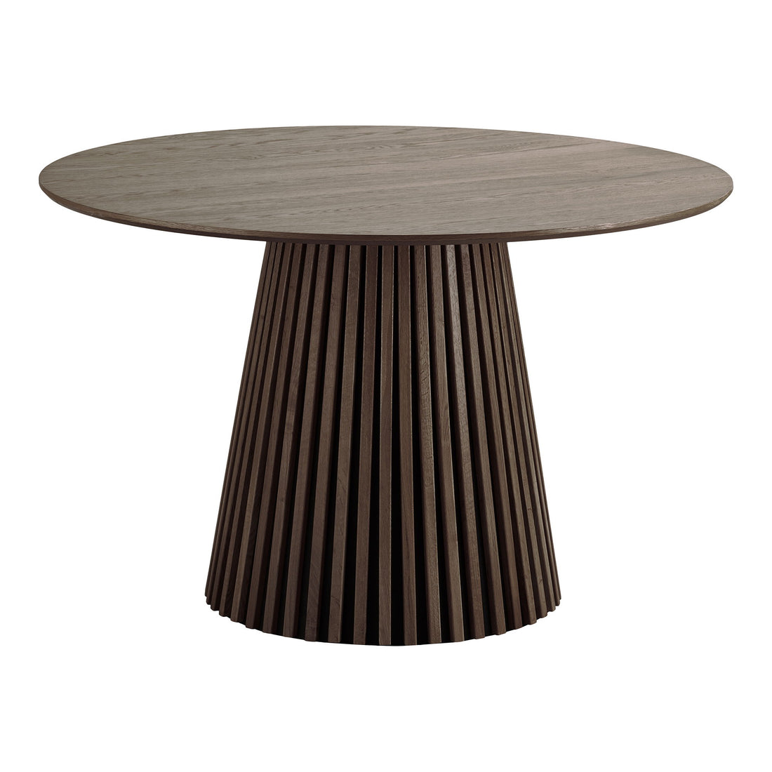 Mesa de jantar Osaka - mesa de jantar, Egefins, Ø120x75 cm defumado