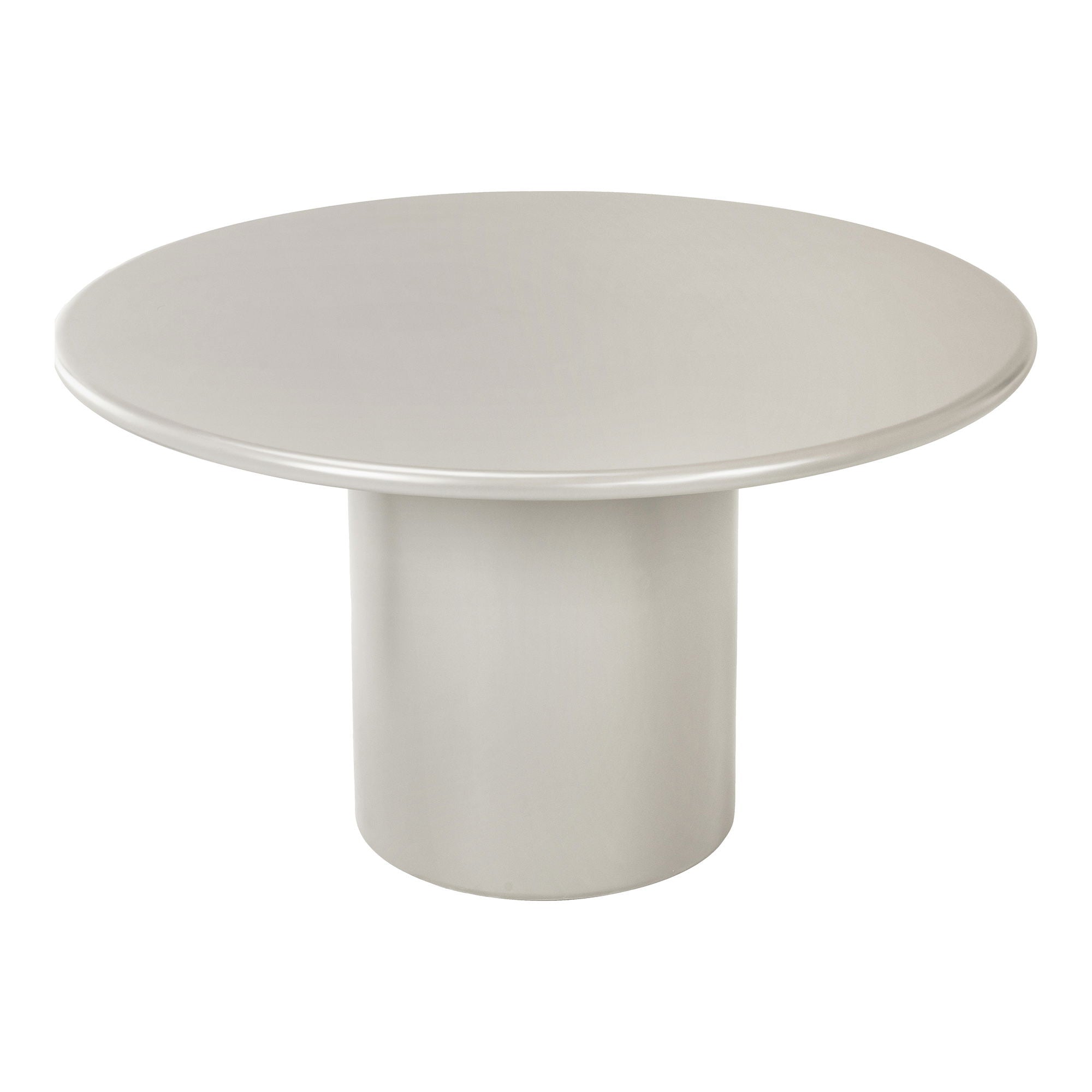 Mesa de jantar, areia Ø120x75 cm