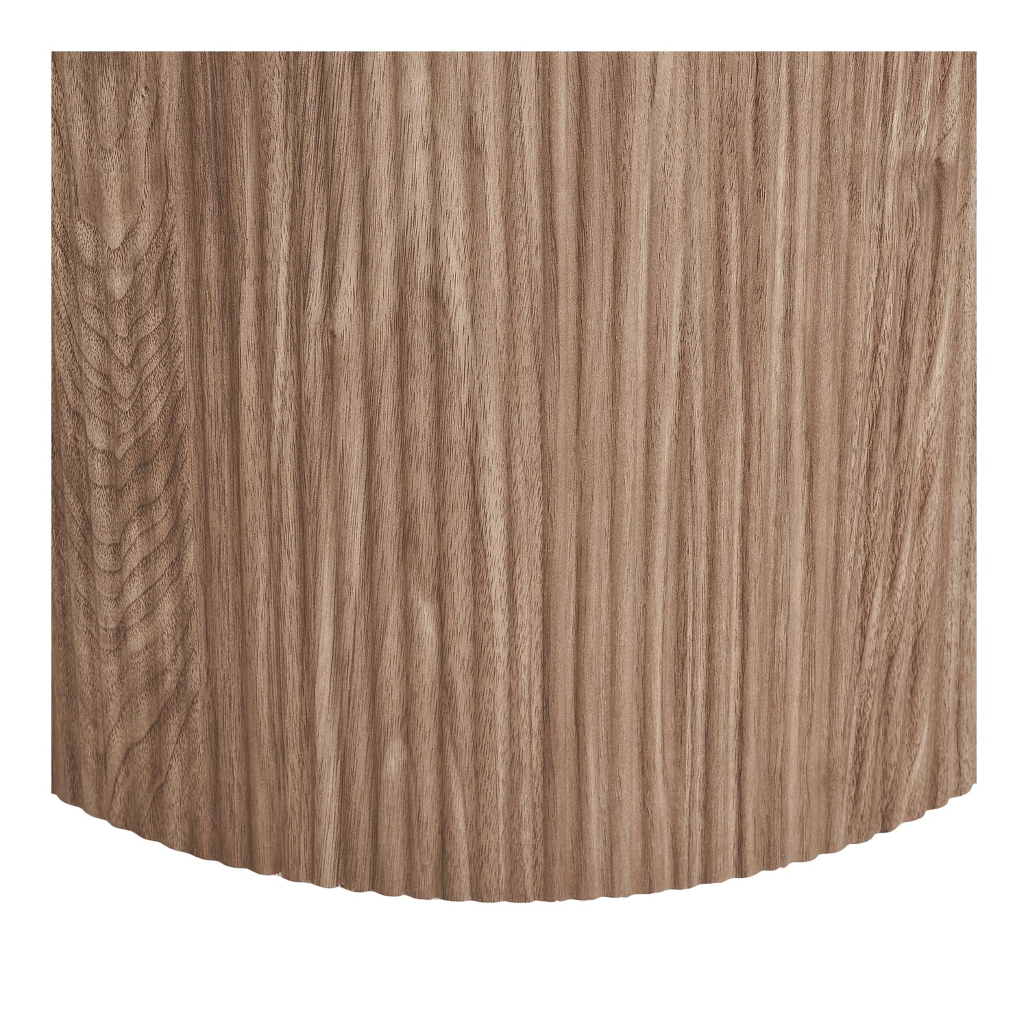 Mesa de jantar Atenas - Mesa de jantar, tampo de cerâmica, branco, marrom escuro ø120x76 cm