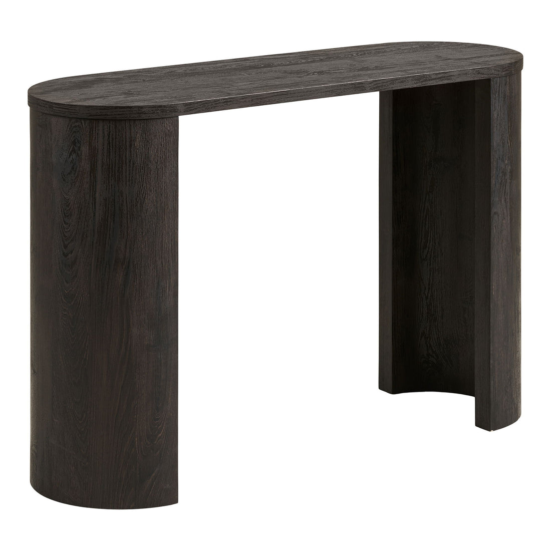 Tabela de console Bibione - Tabela de console, marrom escuro 38x114x75 cm