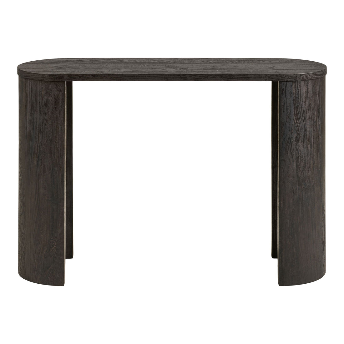 Tabela de console Bibione - Tabela de console, marrom escuro 38x114x75 cm