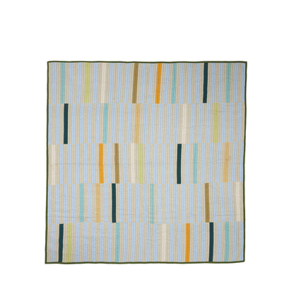 Hübsch Twist Bloco 260x260 Verde escuro/multicolor
