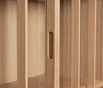 Armário Shoji Alto Natural - 80x35xh170cm
