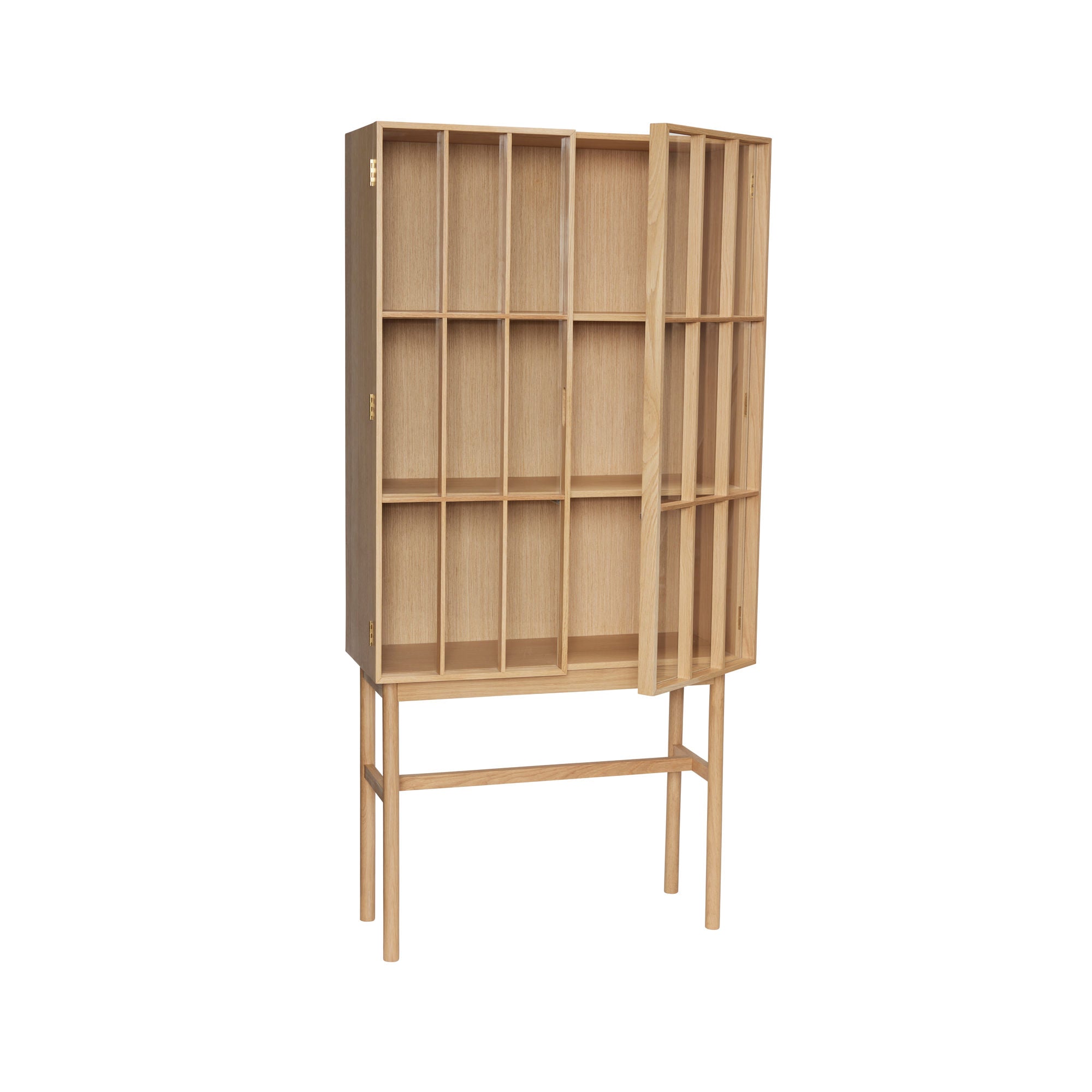 Armário Shoji Alto Natural - 80x35xh170cm