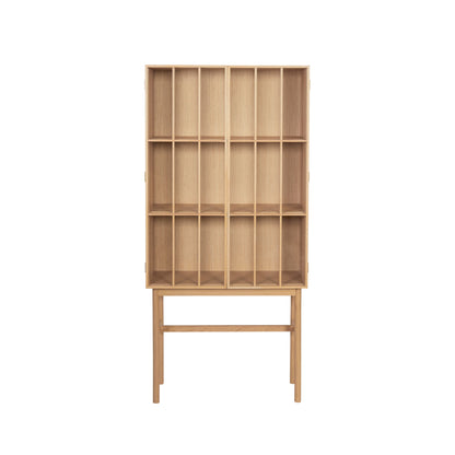 Armário Shoji Alto Natural - 80x35xh170cm