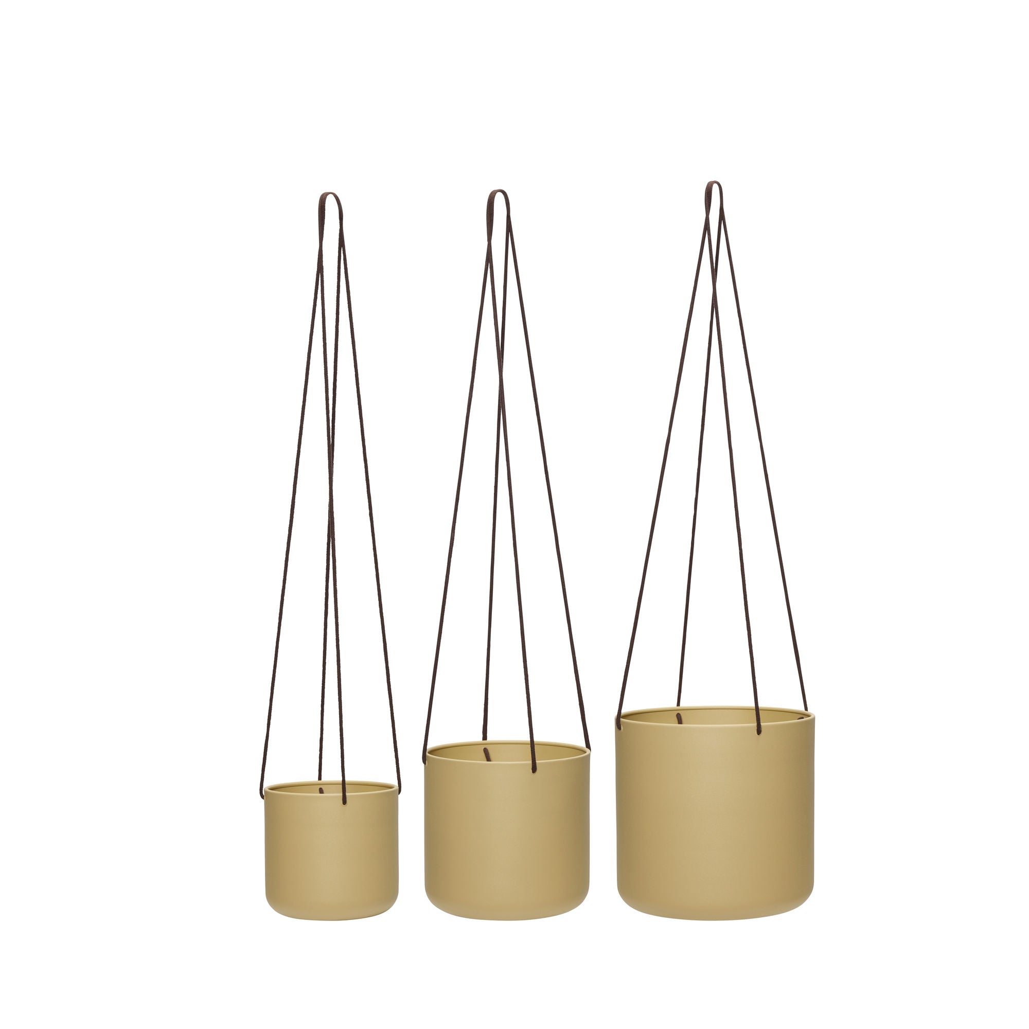 Bloom pendurado Potty Grande Chaque (Conjunto de 3) - Ø17xh16, Ø21xh20, Ø25xh24cm
