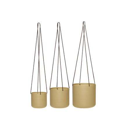 Bloom pendurado Potty Grande Chaque (Conjunto de 3) - Ø17xh16, Ø21xh20, Ø25xh24cm