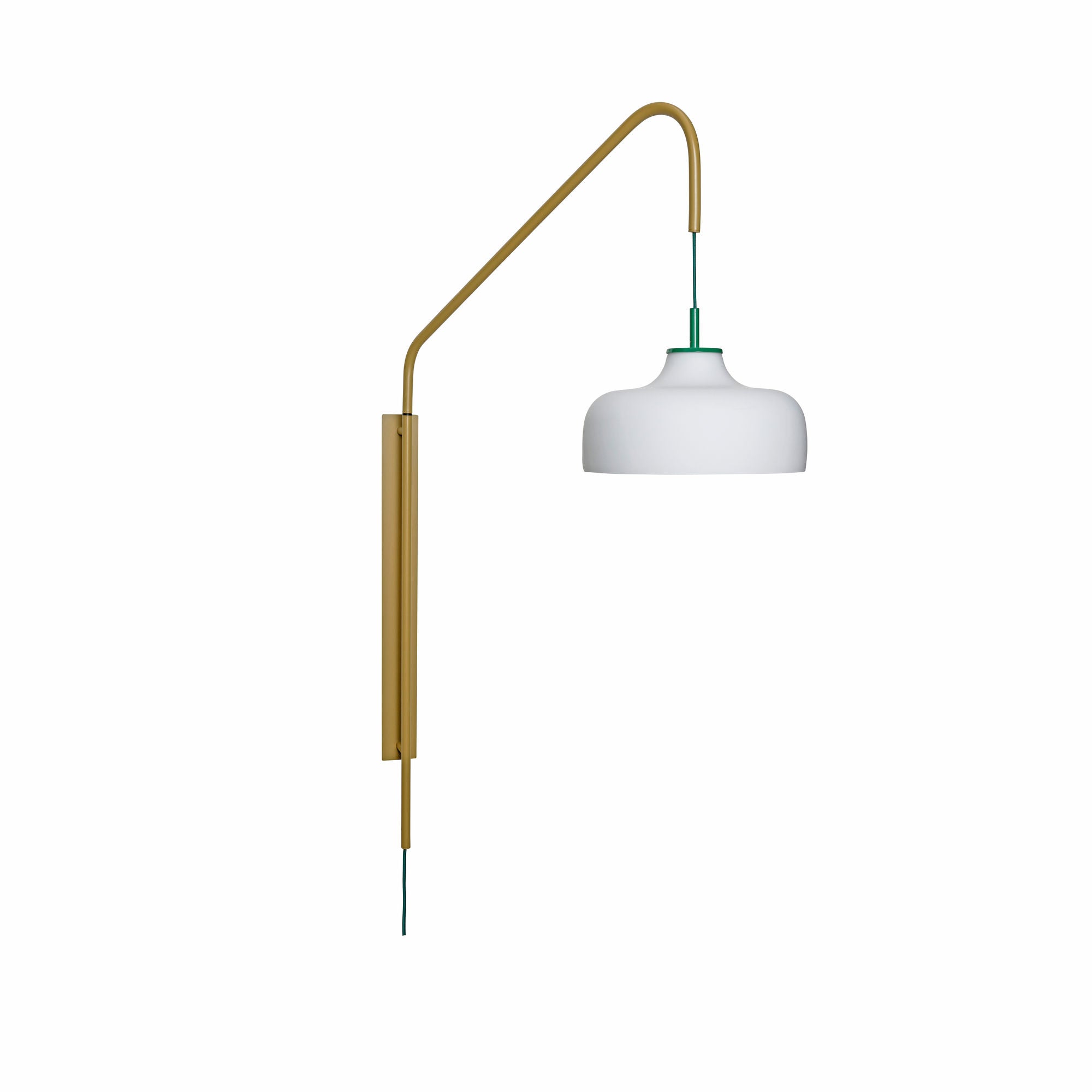 Lâmpada de parede atual verde - 71x30xh111cm, e27