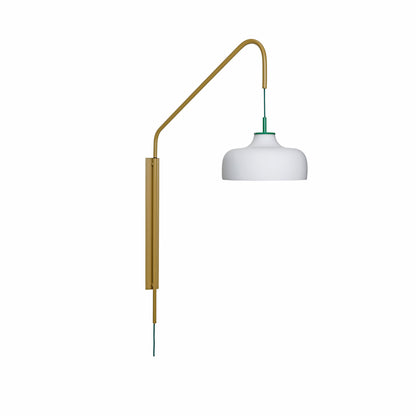 Lâmpada de parede atual verde - 71x30xh111cm, e27