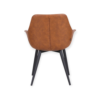 Cadeira Signe, conhaque