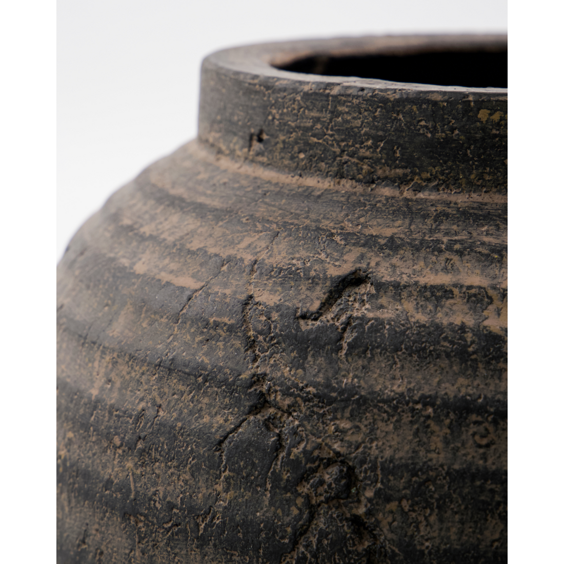 Pote de ervas, Hdhafa, Gray; marrom