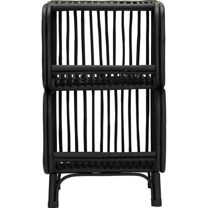 Mesa lateral, hdshelf, preto