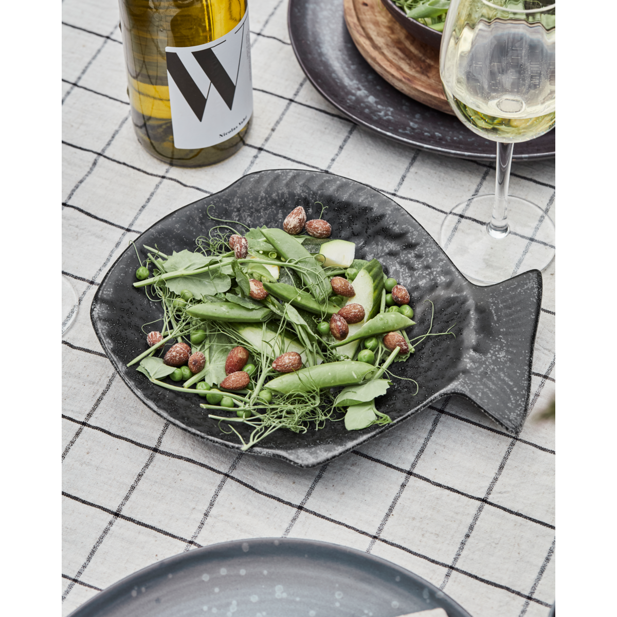 Prato de servir, hdkala, preto