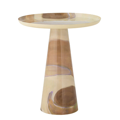 Mesa lateral de Bloomingville Brooke, rosa, metal