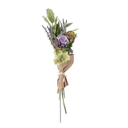Bloomingville Whisper Bouquet, roxo, flores artificiais