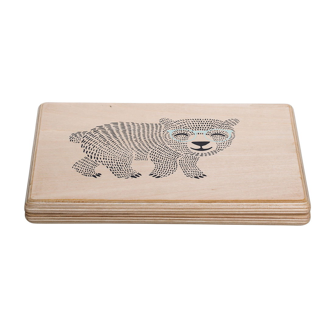 Bloomingville Mini Elena Toy Computador, Natureza, FSC®100% de madeira compensada