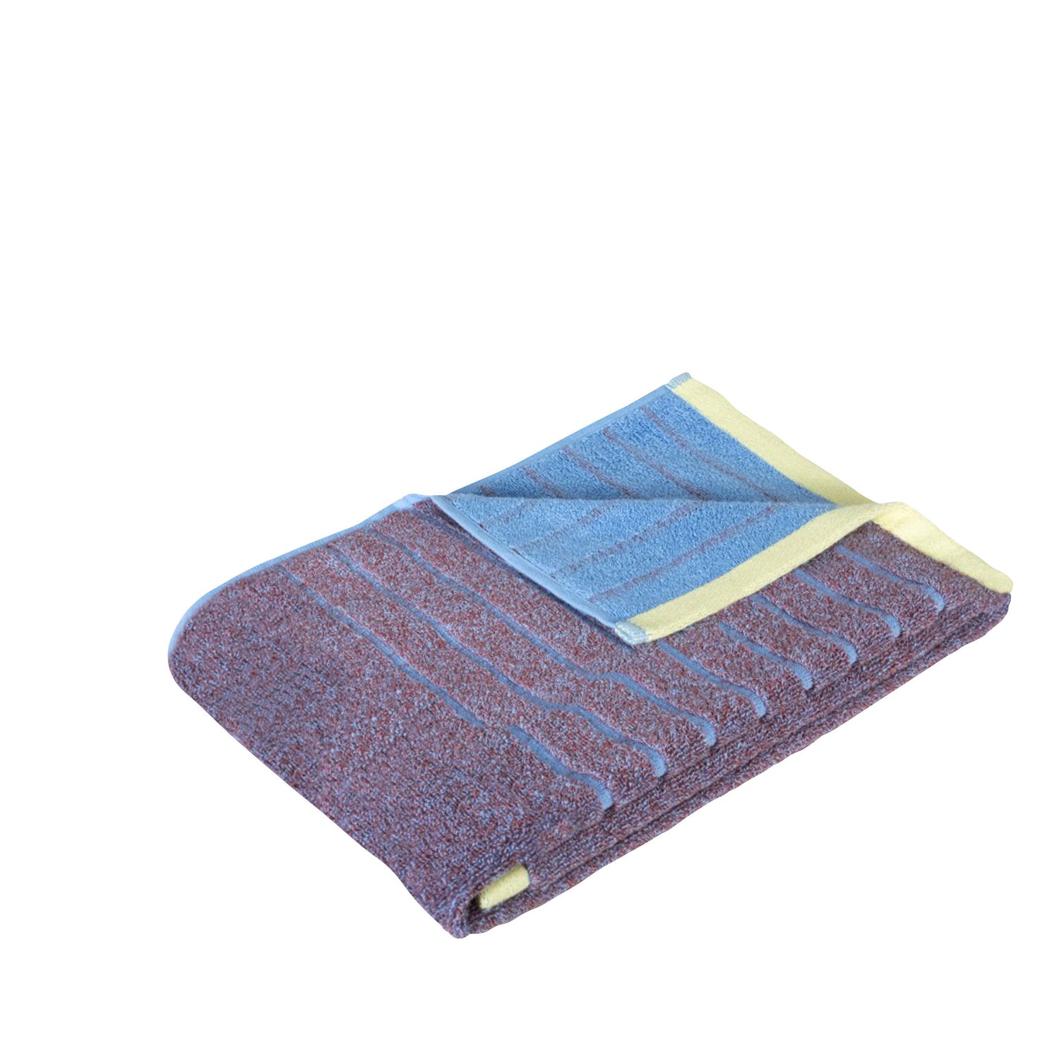 Hübsch Promenade Toalha Grande roxo/azul