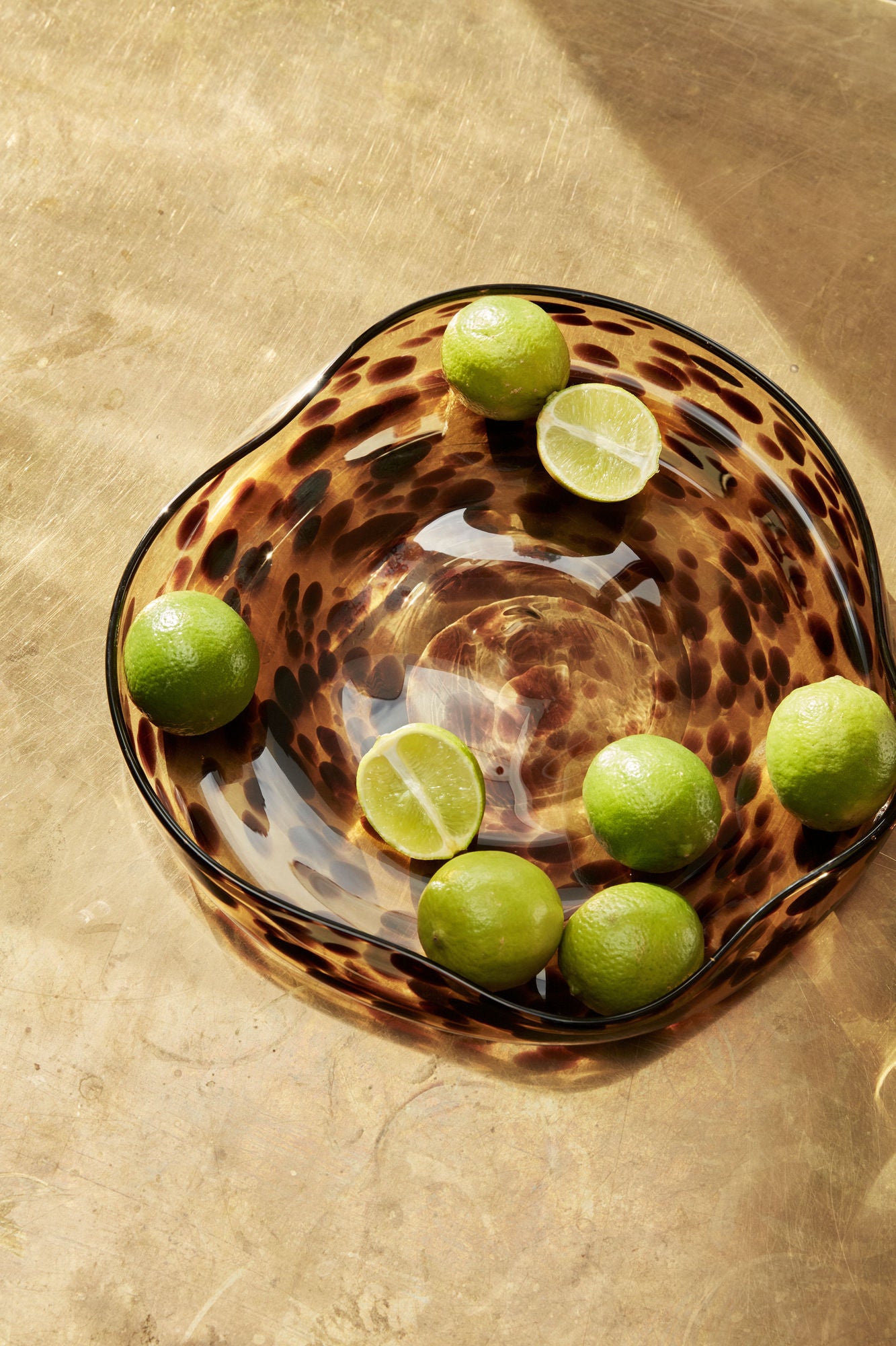 Hübsch Leo Bowls Brown (conjunto de 2)