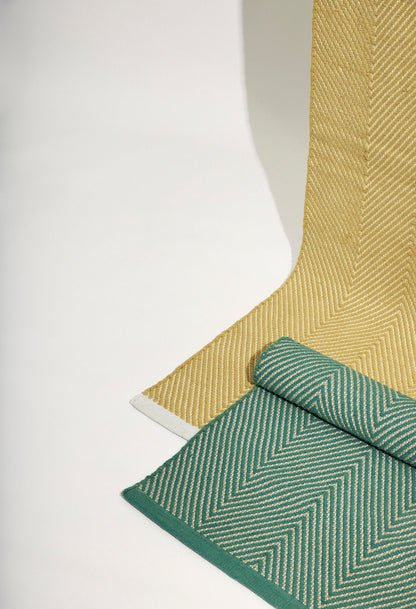 Hübsch Mellow Blanket Yellow